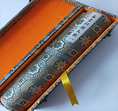 镇巴书画装裱案例